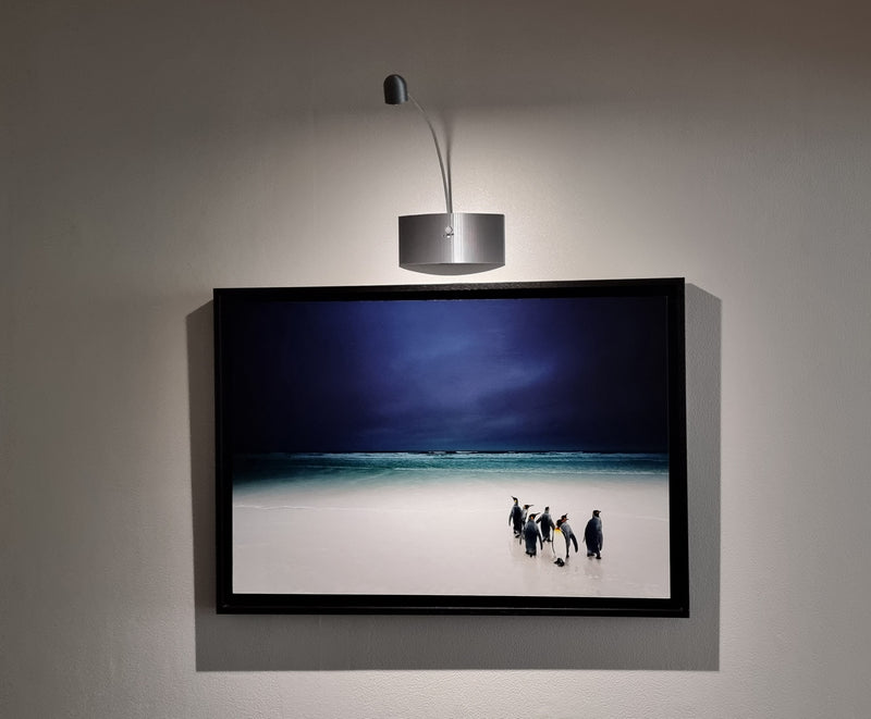 Félicité wall light: free-standing picture wall light with 2 heads