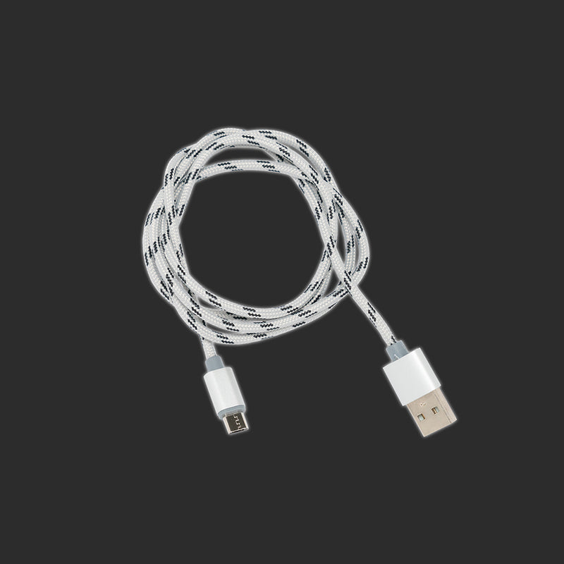 Braided charging cable